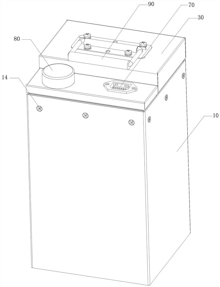 Waterproof case of battery