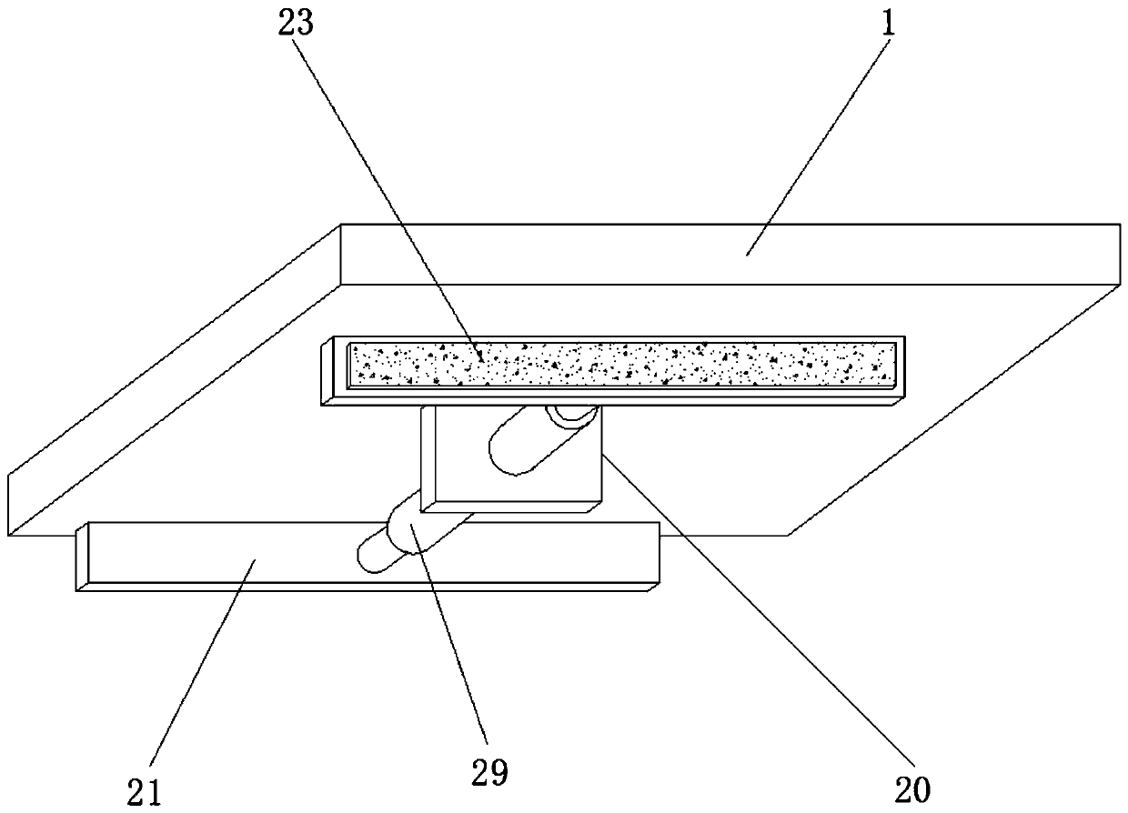 Arc-shaped panel polishing device for machining of electromechanical equipment