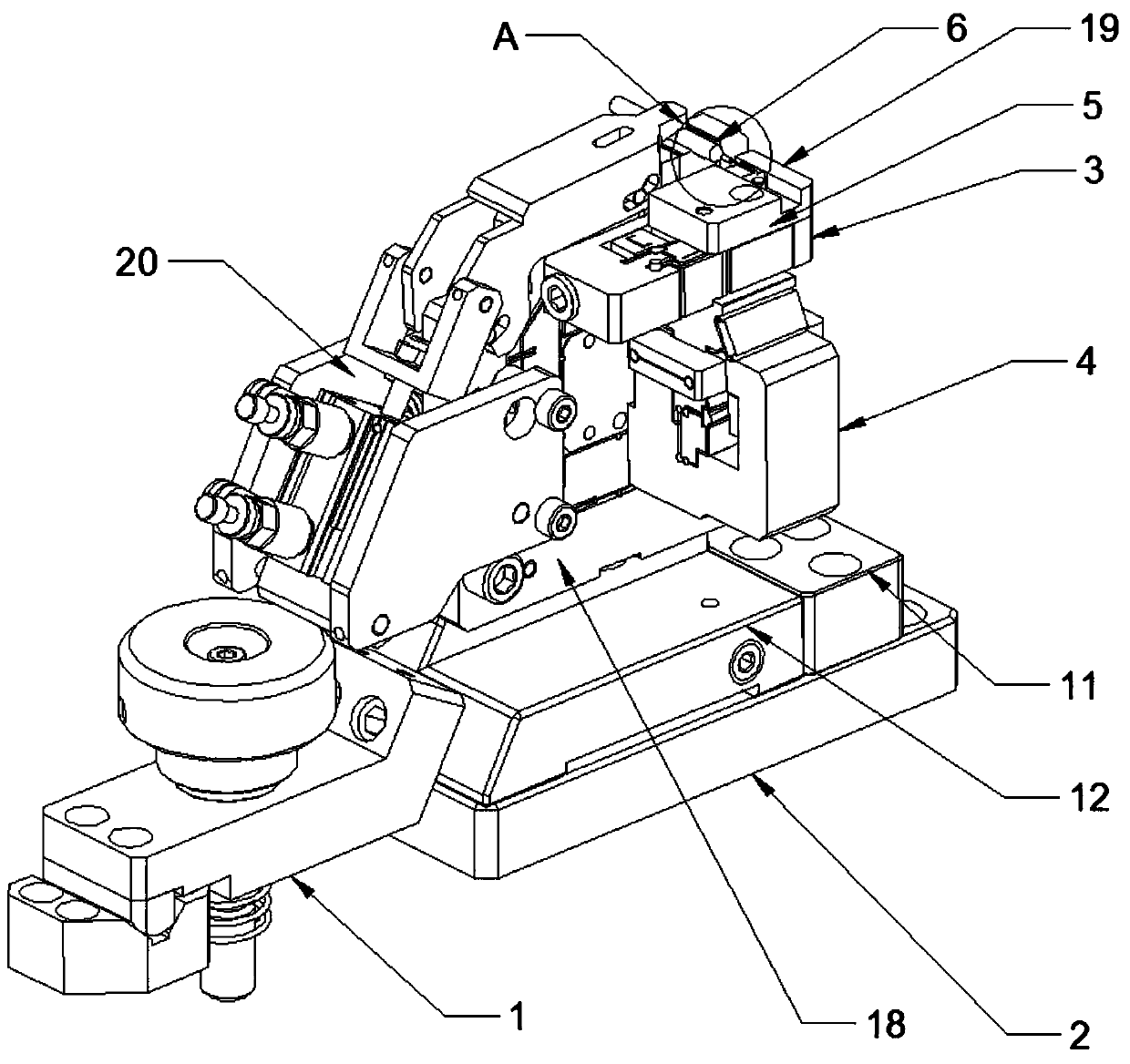 Precise micro-type adjusting base