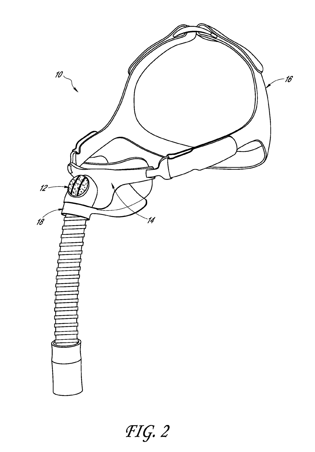 Diffuser arrangements for a vent of a respiratory interface