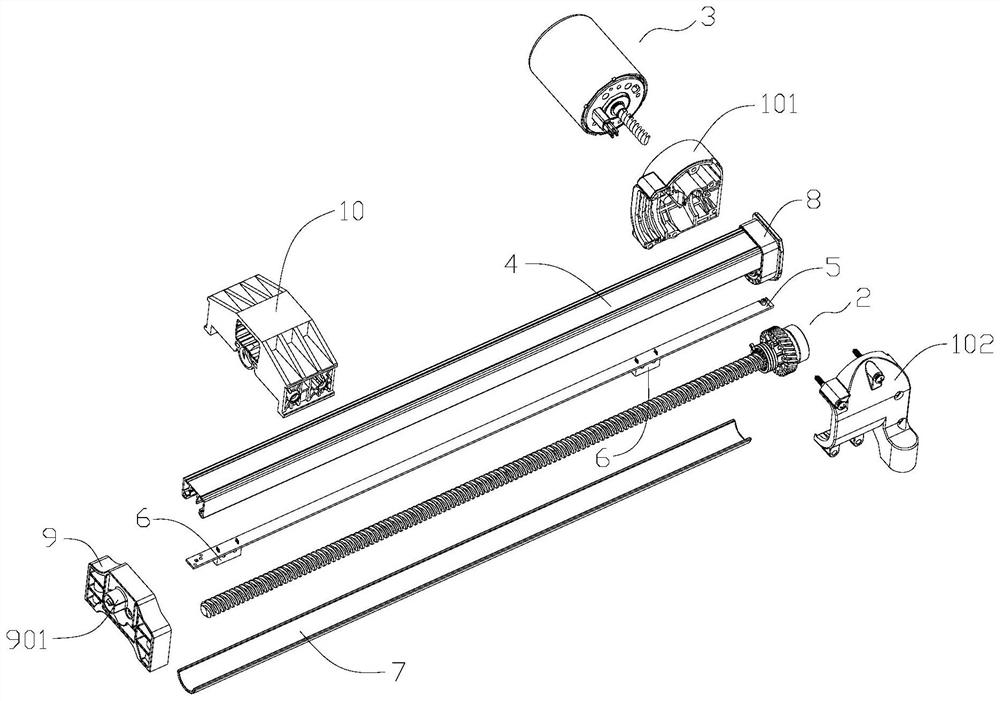 Electric push rod