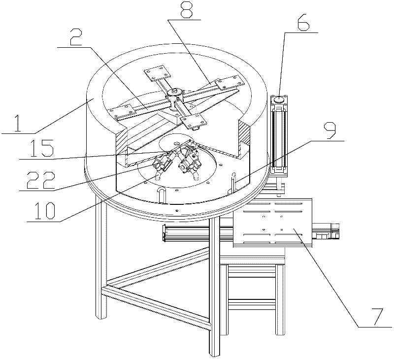 Filling and recovering device for low-melting-point alloy