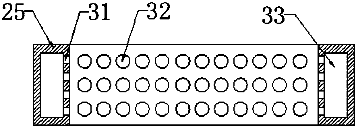 Environment-friendly chemical material stirring and drying device