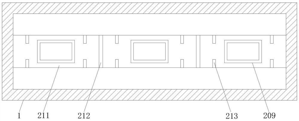 Chemical raw material grinding device for chemical engineering