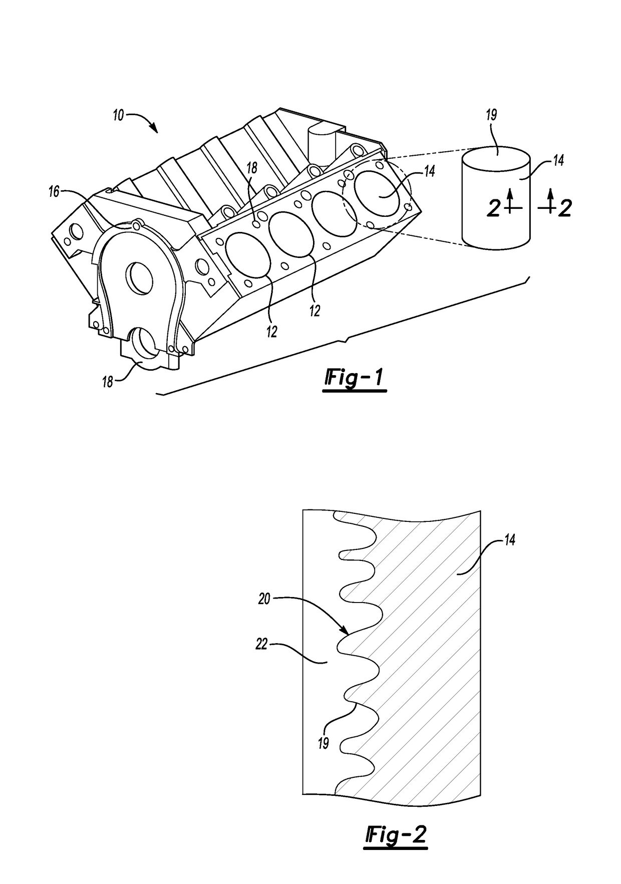 Adhesion of thermal spray using compression technique