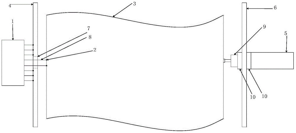 Terminal connection mechanism of low thermal potential scanning switch based on flexible circuit board