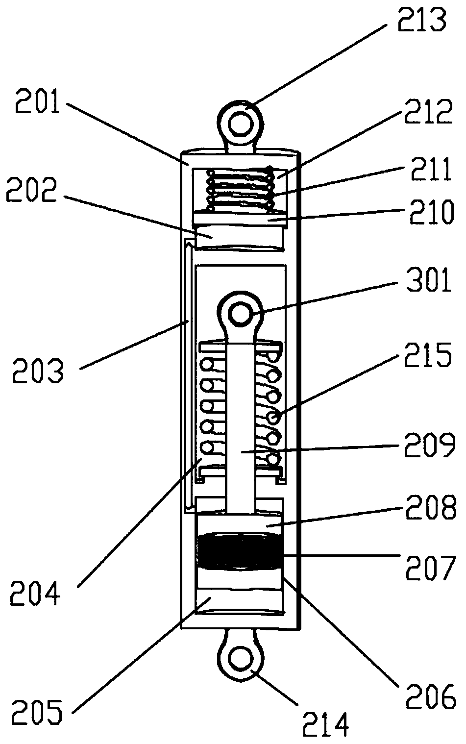 Magneto-rheological damping suspension and measurement and control method thereof