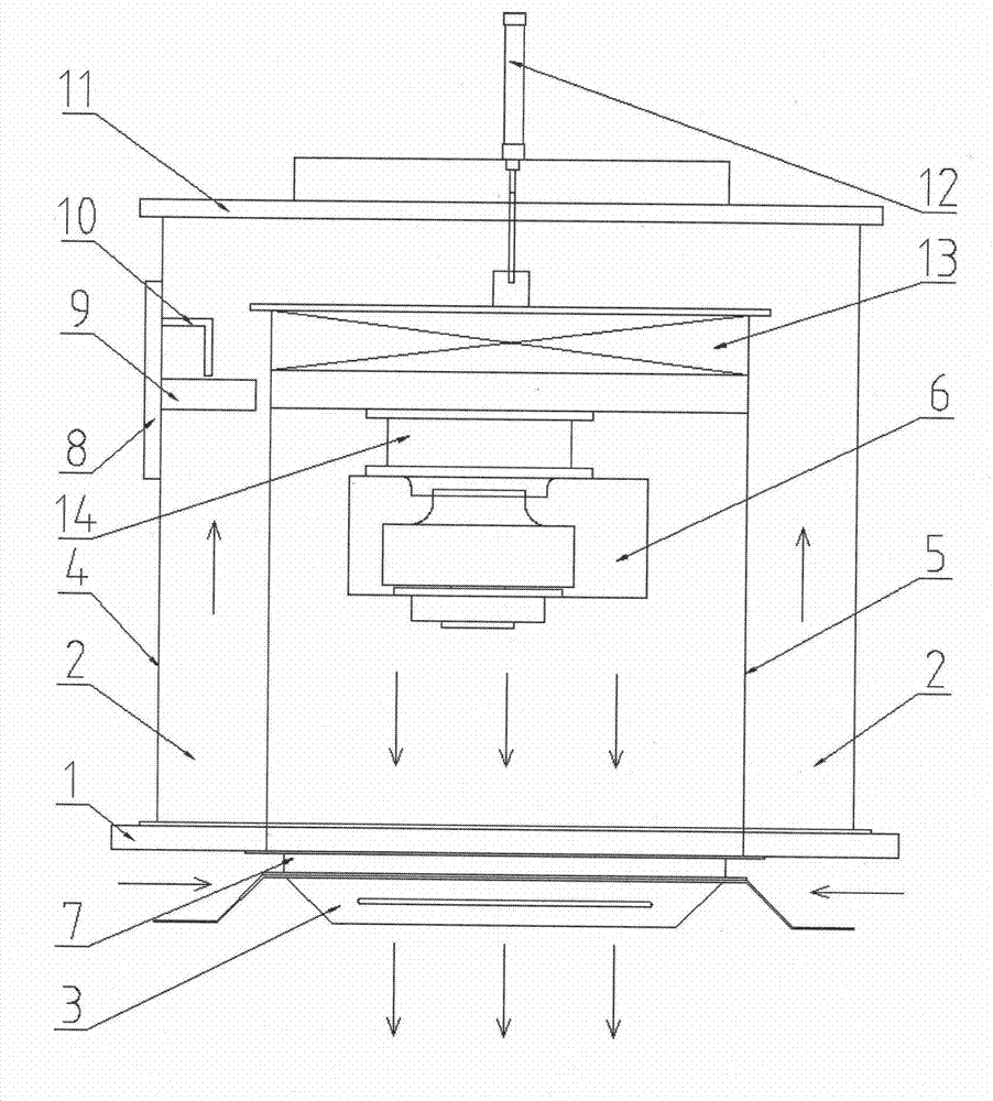 Integrated room vaporization hydrogen peroxide sterilization system