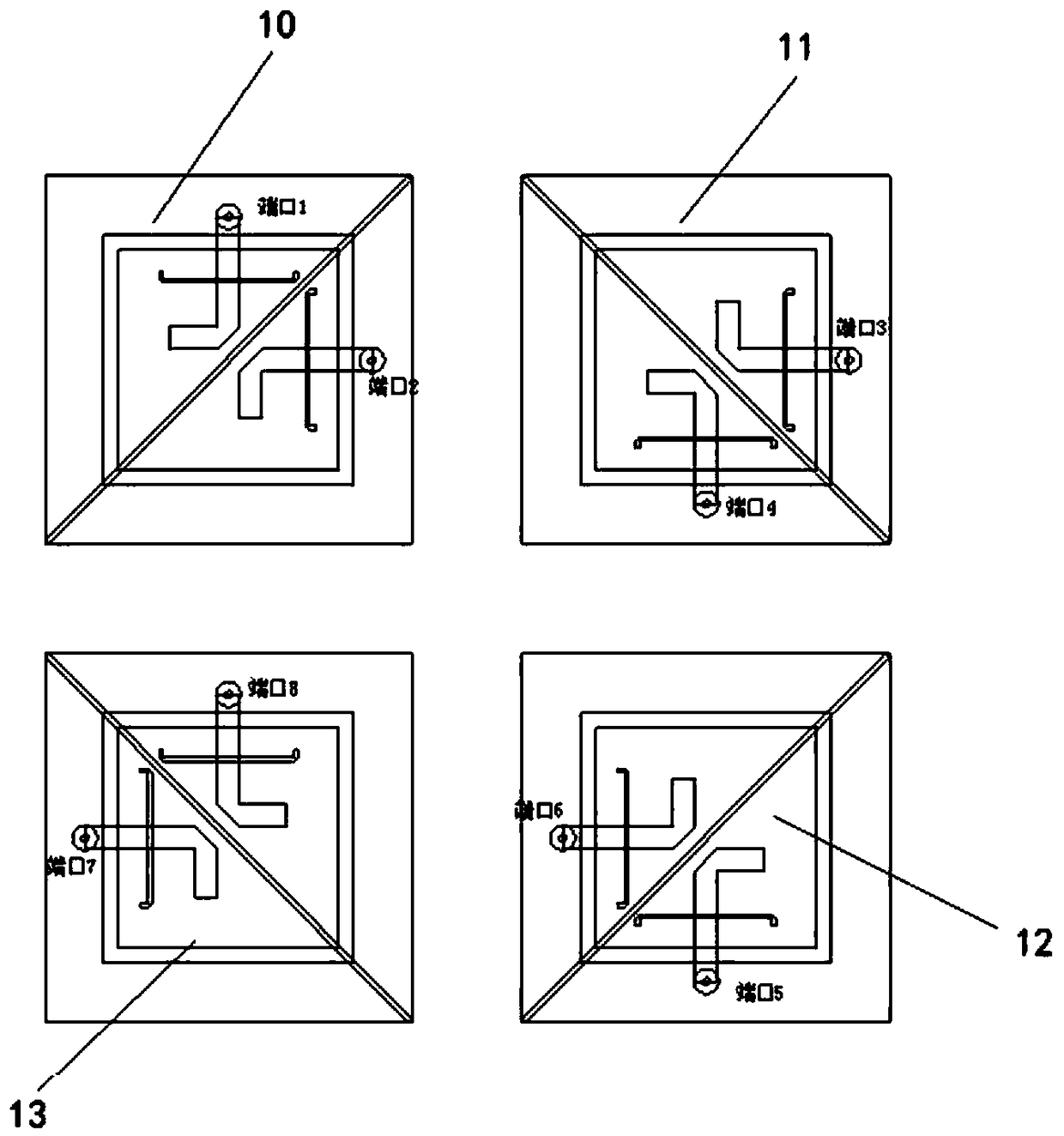 Array antennas and methods for improving their circular polarization performance