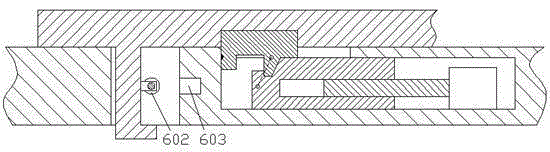 Computer cabinet capable of giving alarm when contacted and performing displacement