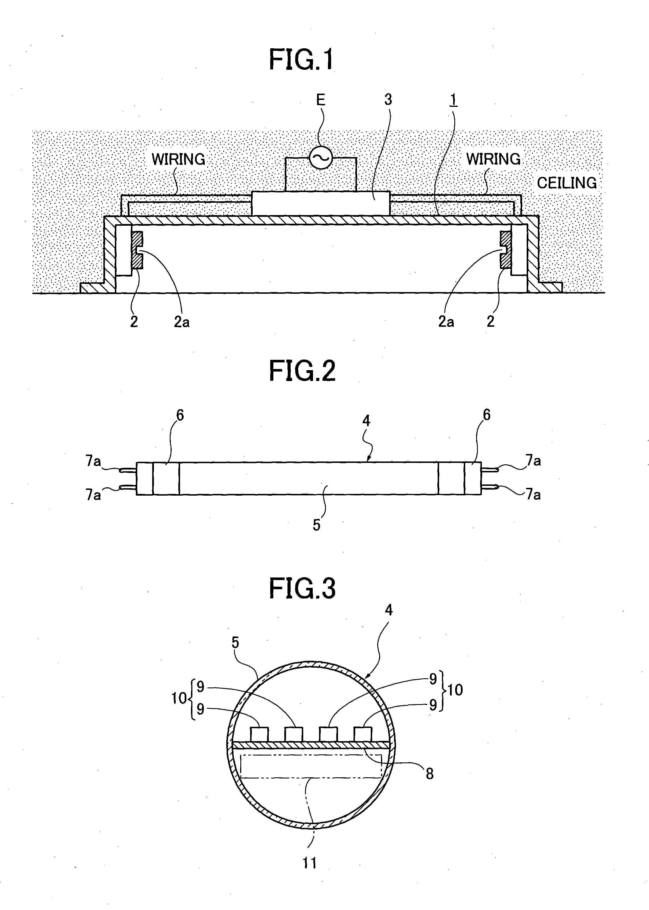 Lighting control circuit, illuminating lamp using the lighting control circuit, and lighting device using the illuminating lamp