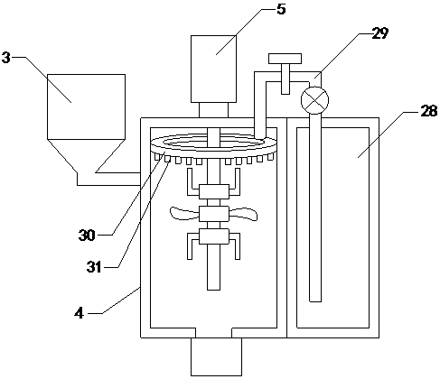 Pavement leveling device for road construction