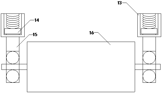 Pavement leveling device for road construction