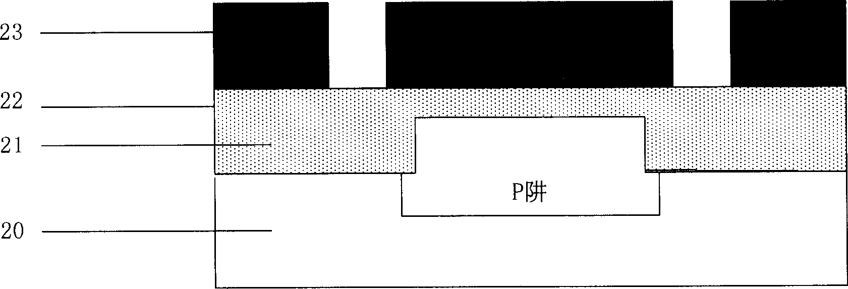 Method for preparing nano CMOS parts by using side wall and solid phase diffusion of polysilicon