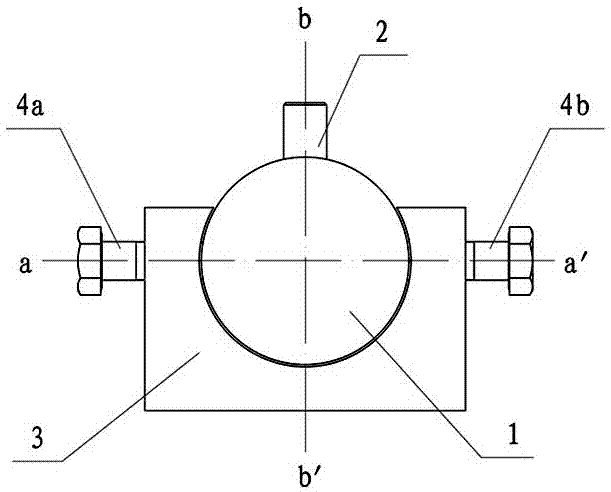 Welding method for jack cylinder-barrel accessory