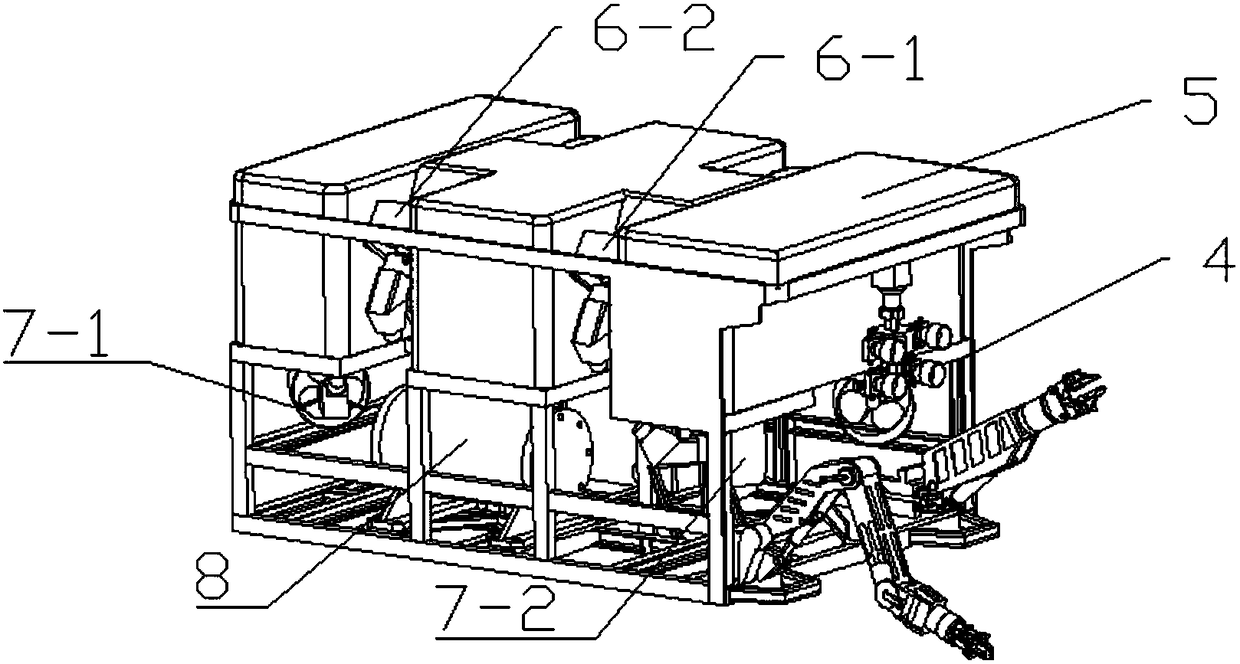 An underwater robot for inspection of submarine pipelines