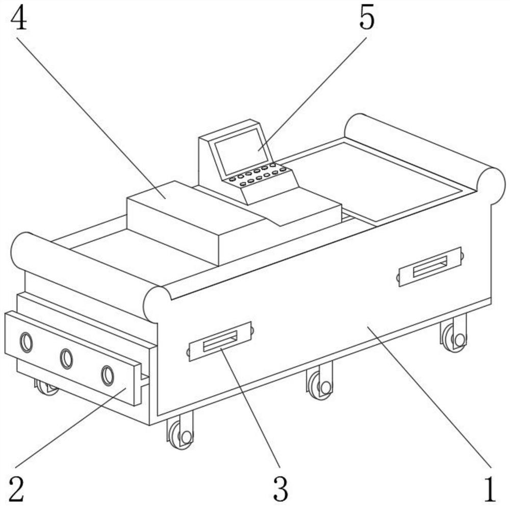 Adjustable service desk for consultants based on information technology