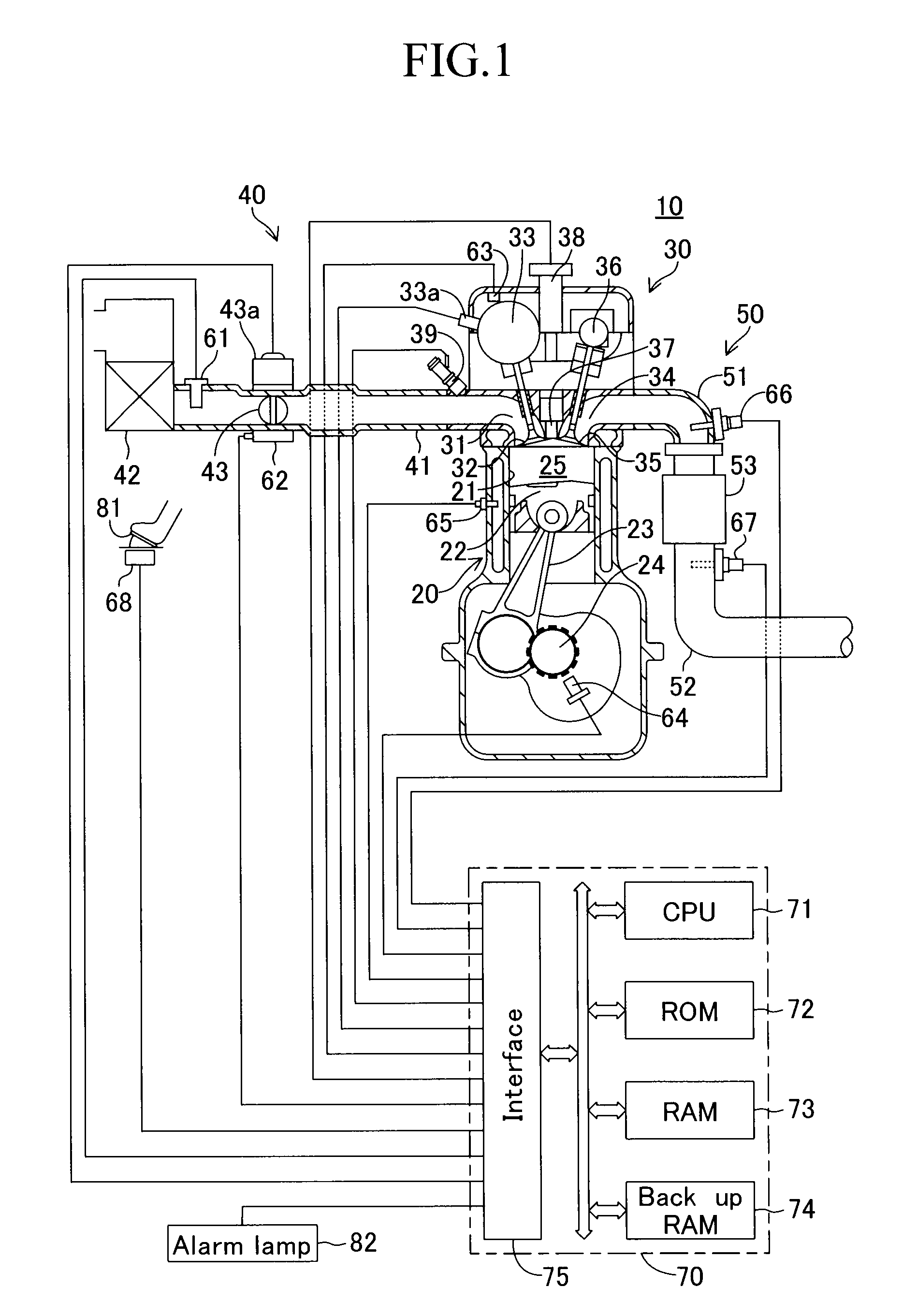 Catalyst deterioration degree acquiring apparatus in internal combustion engine