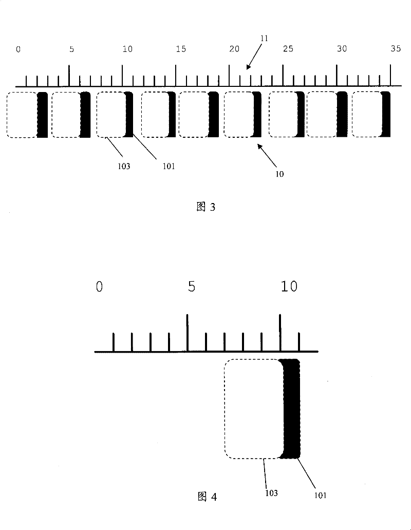 Test method and system for image sensor dynamic resolution