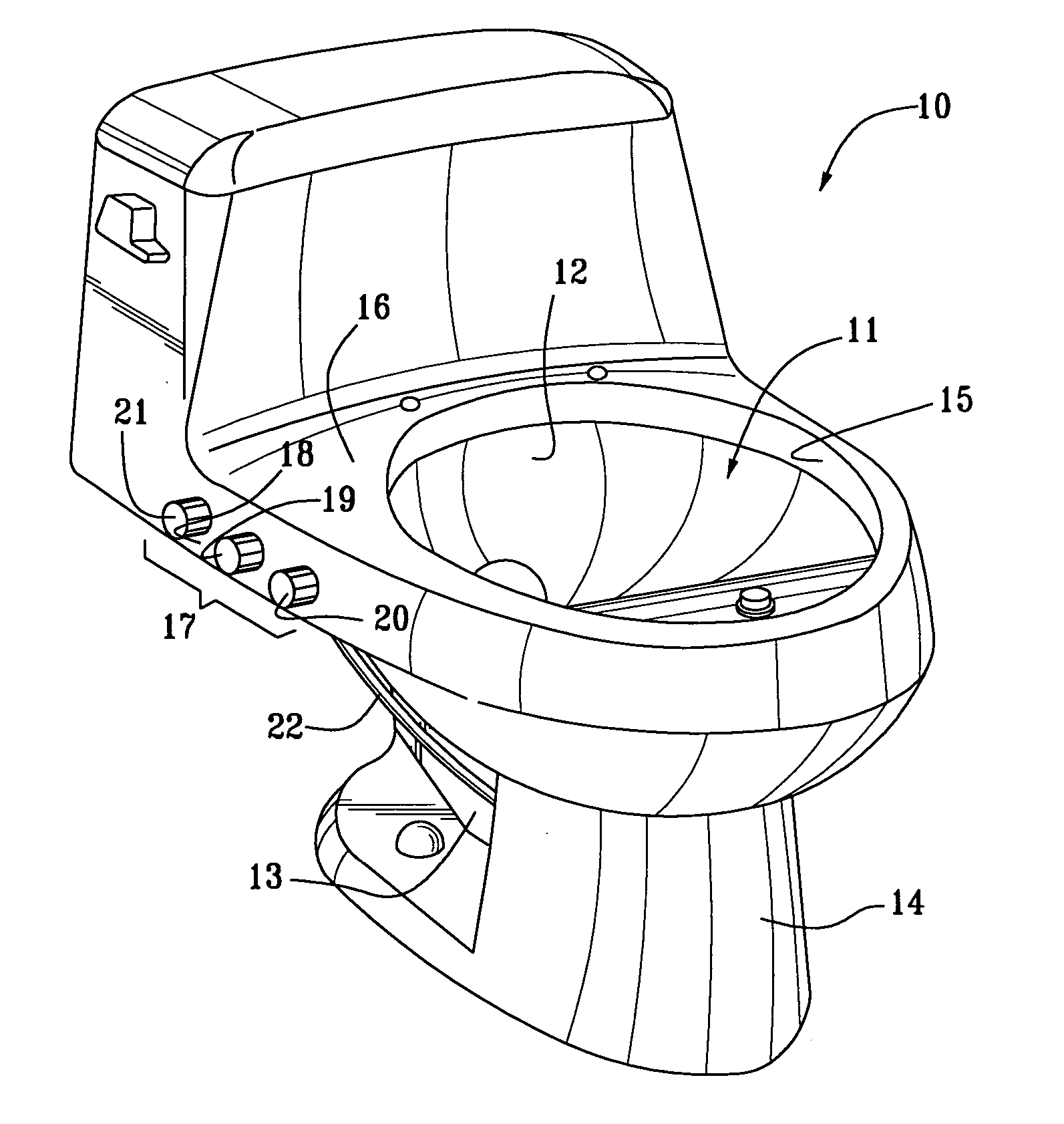 Combination toilet and bidet