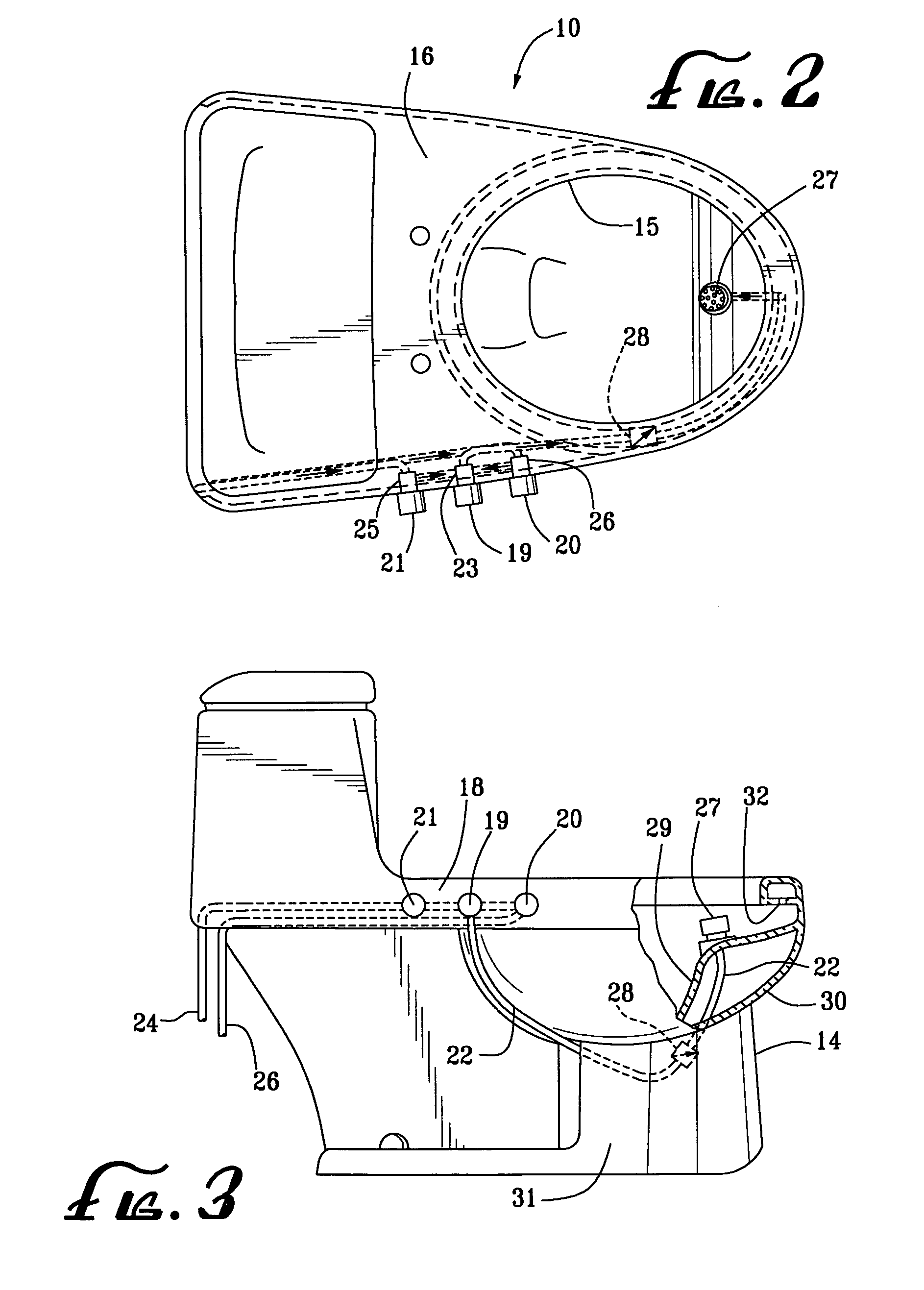 Combination toilet and bidet