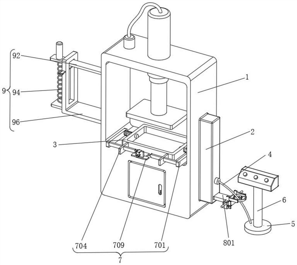 Extrusion forming equipment for processing nano sponge composite acoustic panel and production process