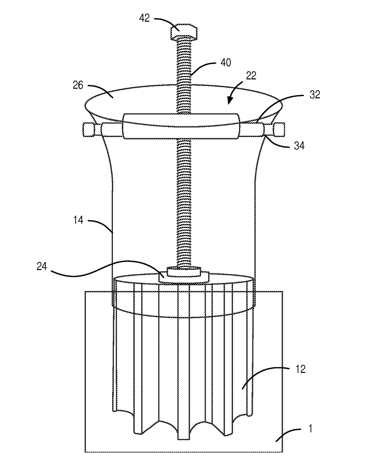 Impeller installation tool