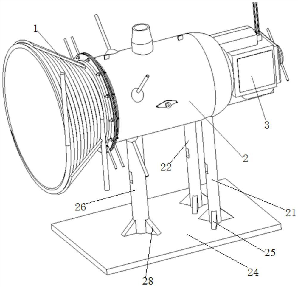 An energy-saving and environment-friendly solar methanol reforming hydrogen production reactor