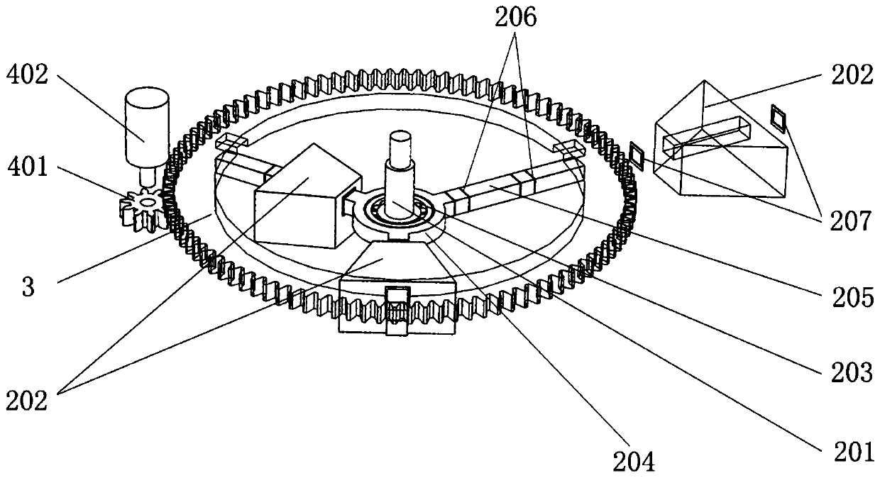 Compound pendulum frequency upconversion type wave energy collecting device