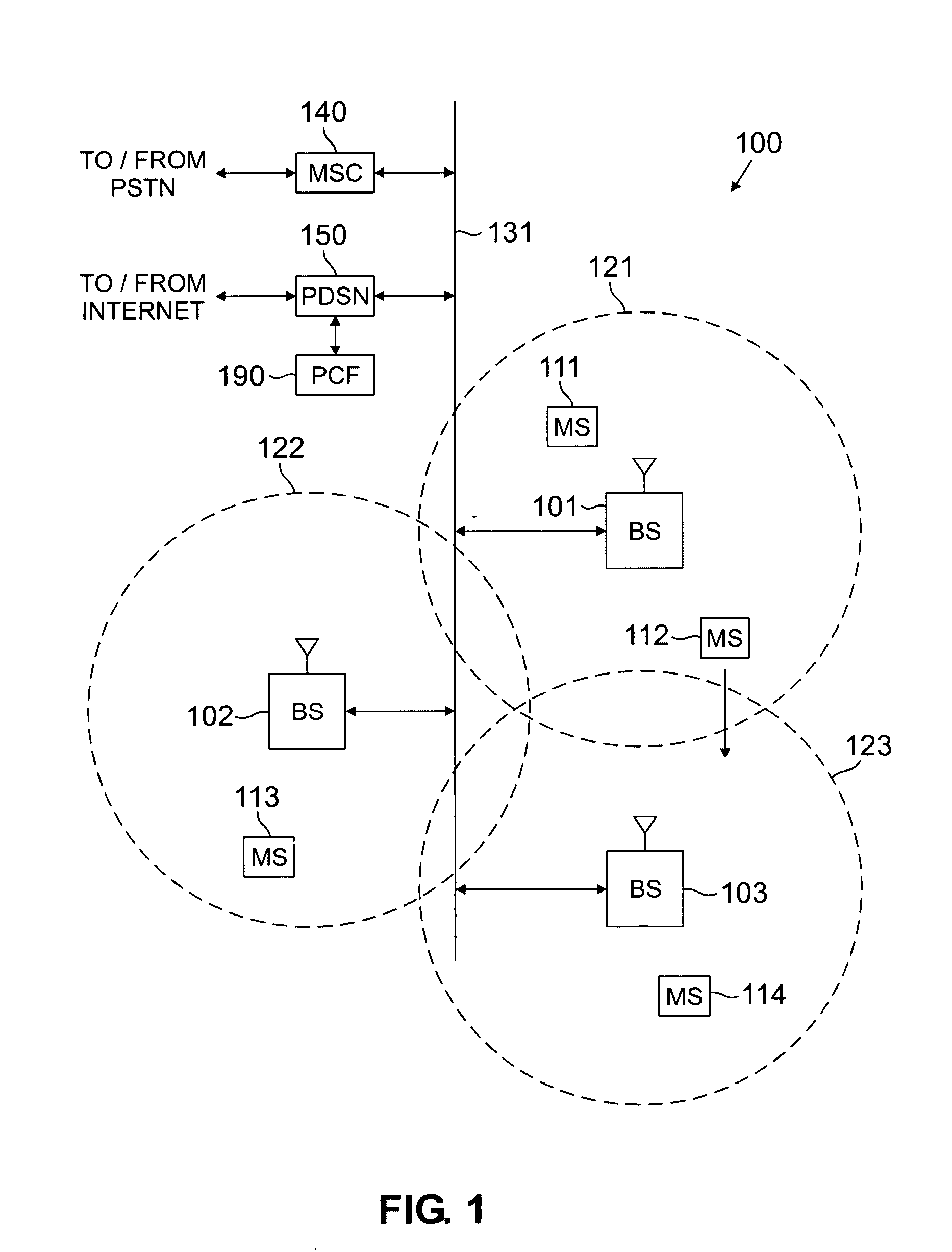 Apparatus and method for deploying efficient broadcast multicast services in a wireless network