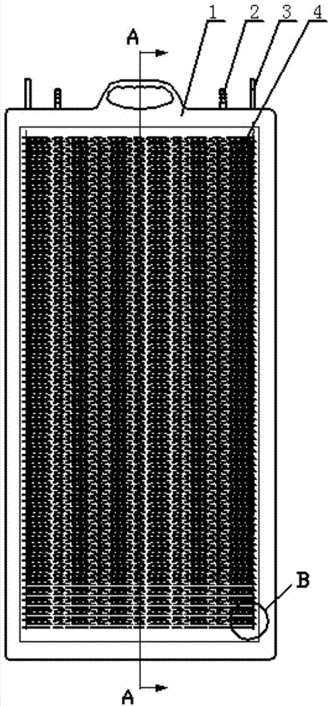 A dielectrophoresis flat permeable membrane element