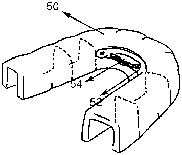 Underjaw multiposition adjusting snore-ceasing equipment