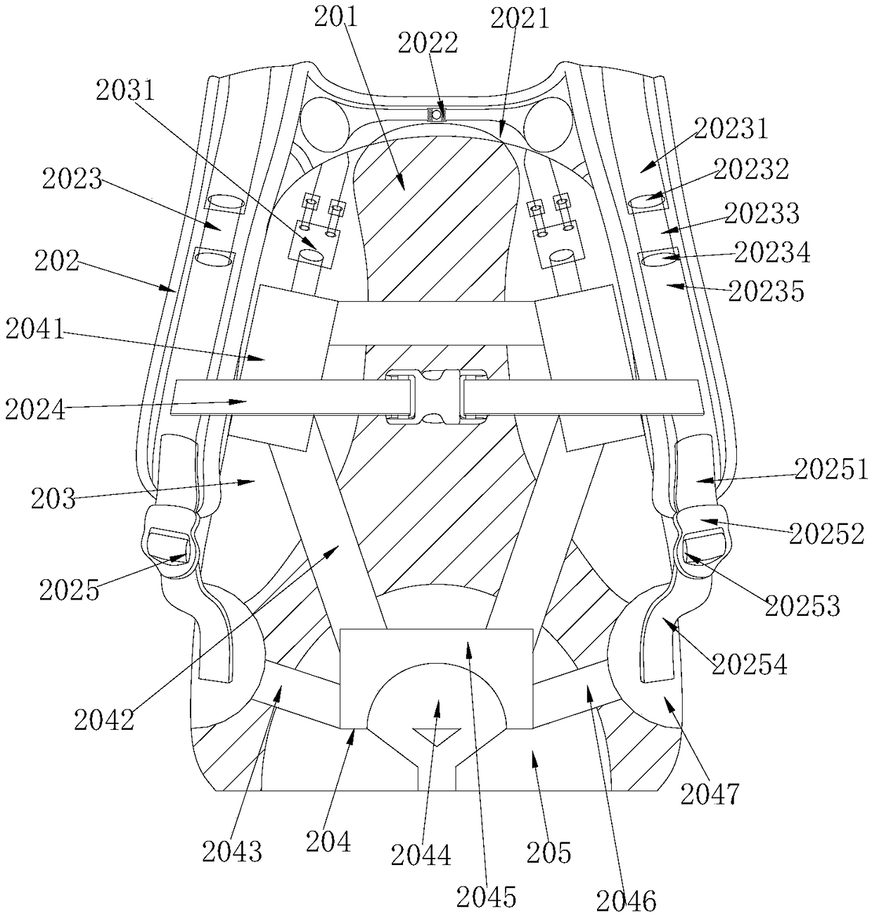 Multifunctional health care schoolbag