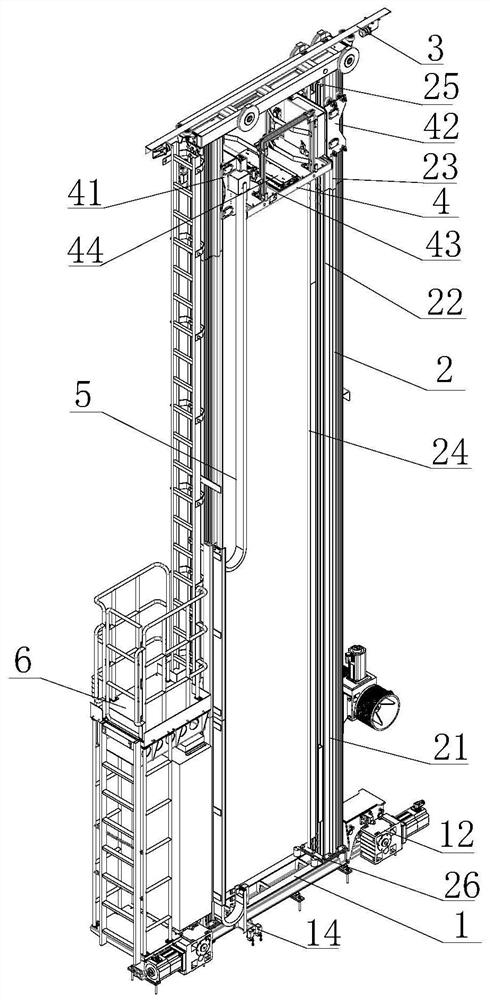 High-speed dual-drive stacking machine