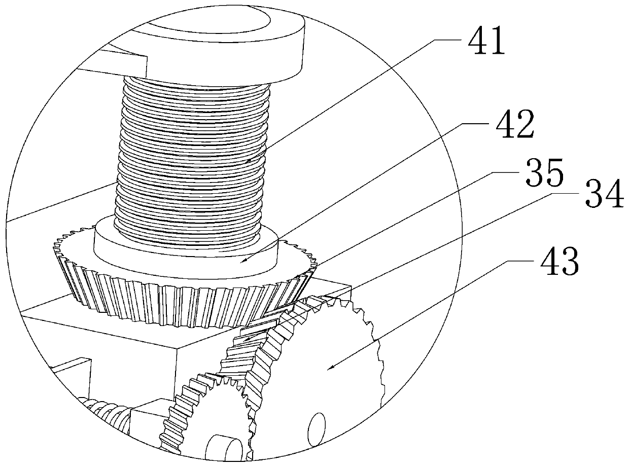 Abdominal distension auxiliary treatment device for gastroenterology department