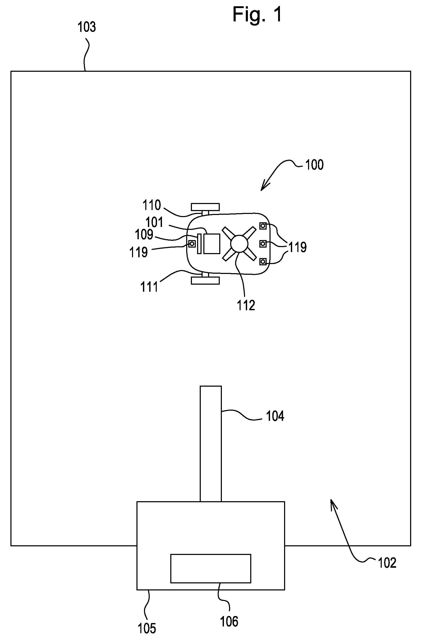 Robotic mower home finding system