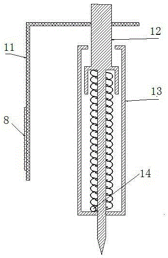 Magnetic-railing-ruler-based portable flatness measurement instrument