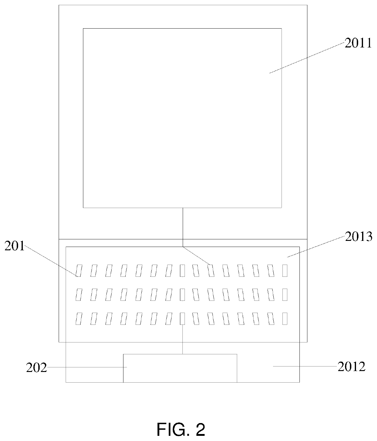 Display panel with asymmetrically disposed pads