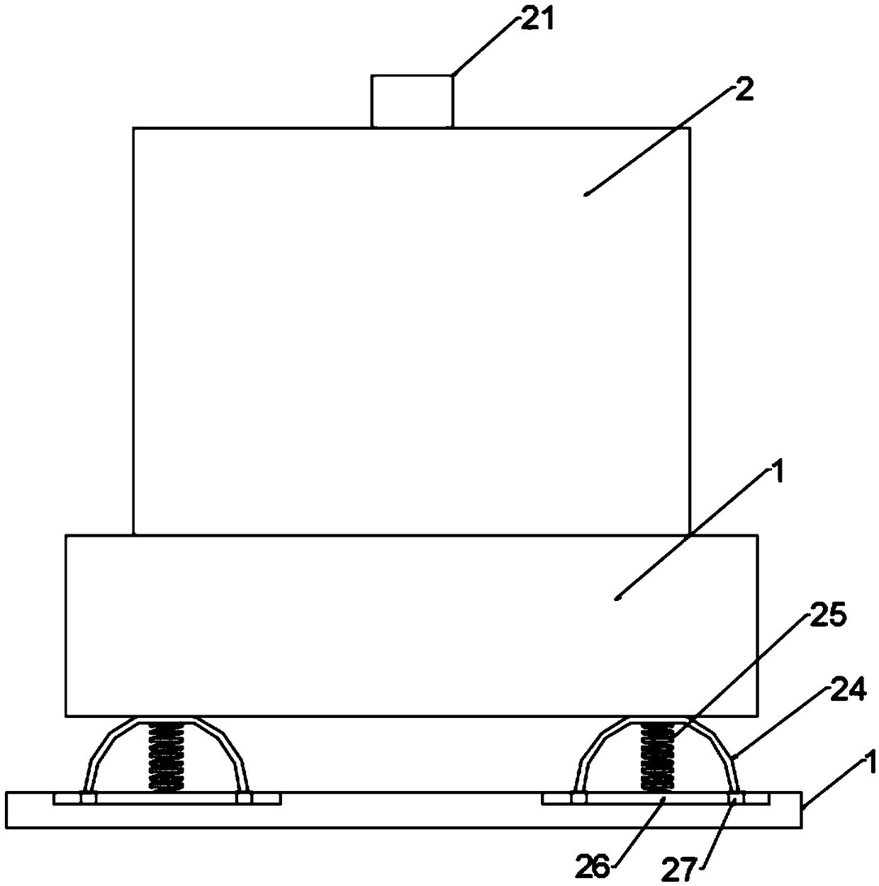 Agricultural bean grain reciprocating screening device