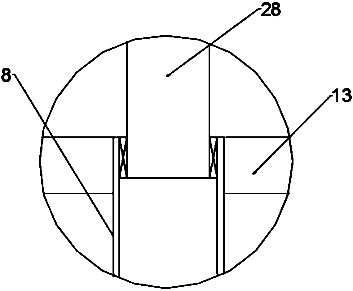 Agricultural bean grain reciprocating screening device