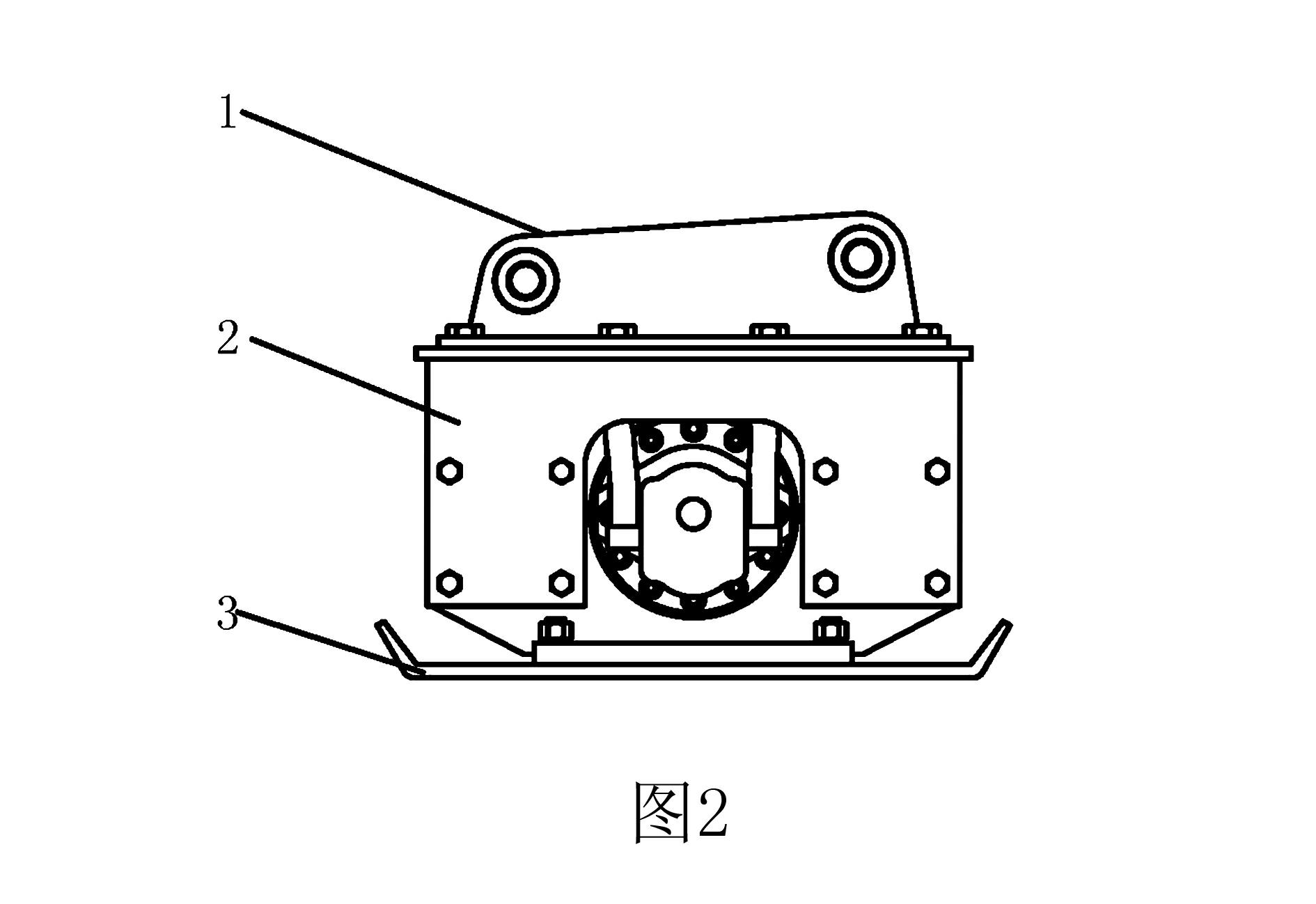 Vibration rammer with horizontal vibration function