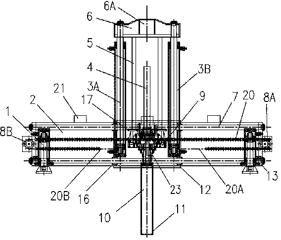 Mounted type full automatic core drilling machine