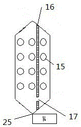 Self-dust-removal type pyrolyzing and cracking system for biomass