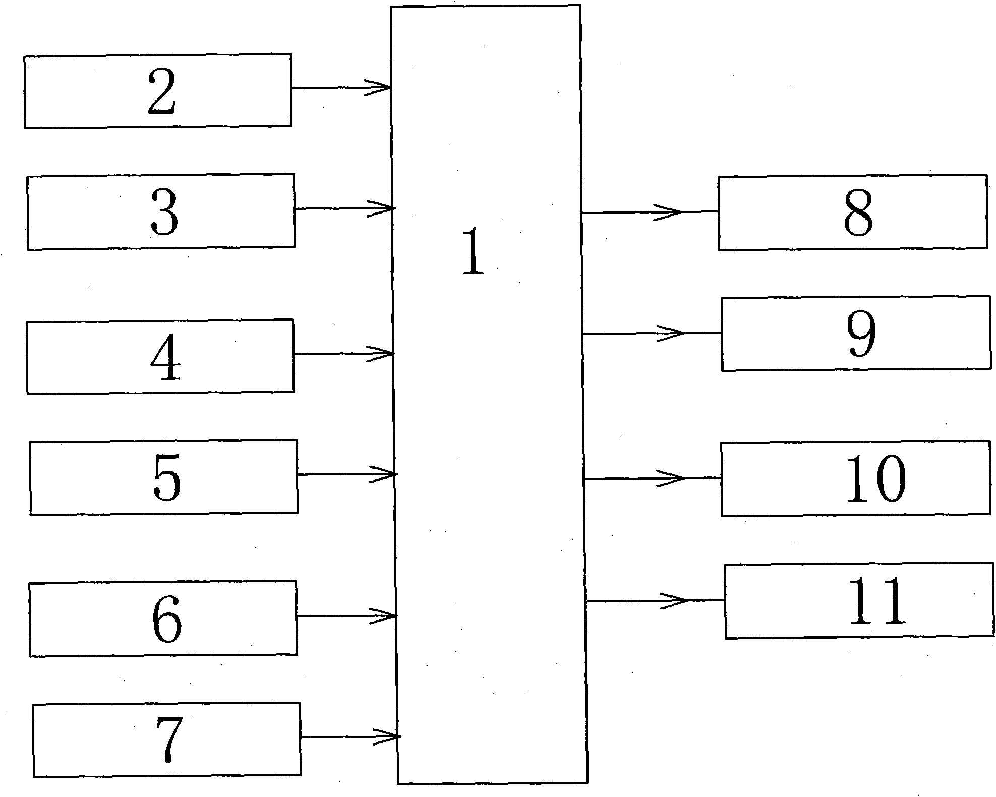 Cyclic operation control system of intelligent numerical control electromagnetic crane