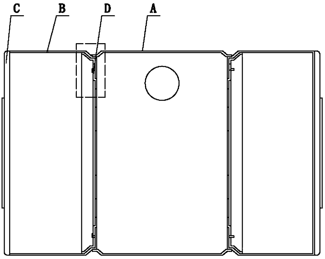 A new type of aluminum fuel tank and its production method