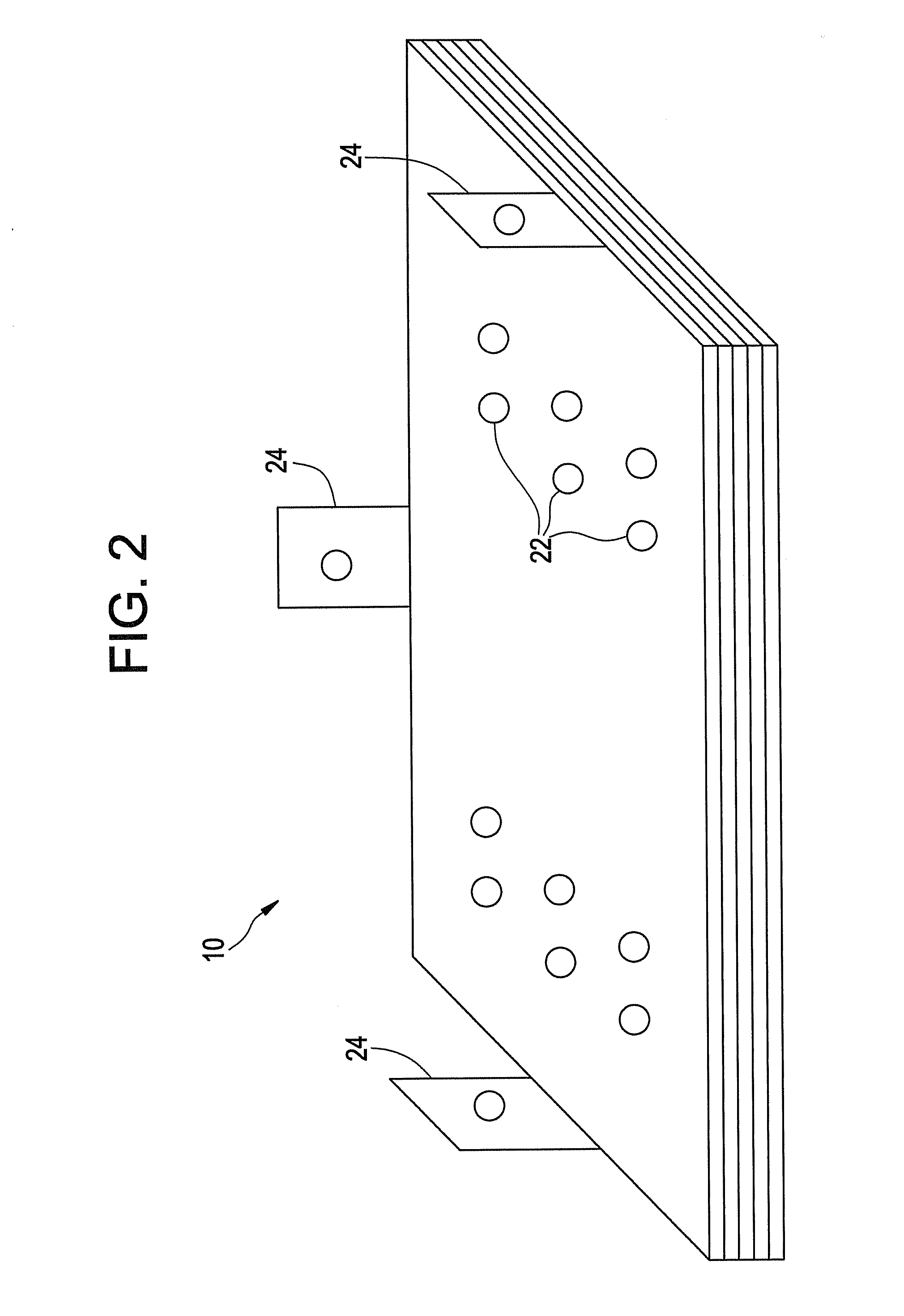 Laminated bus bar assembly