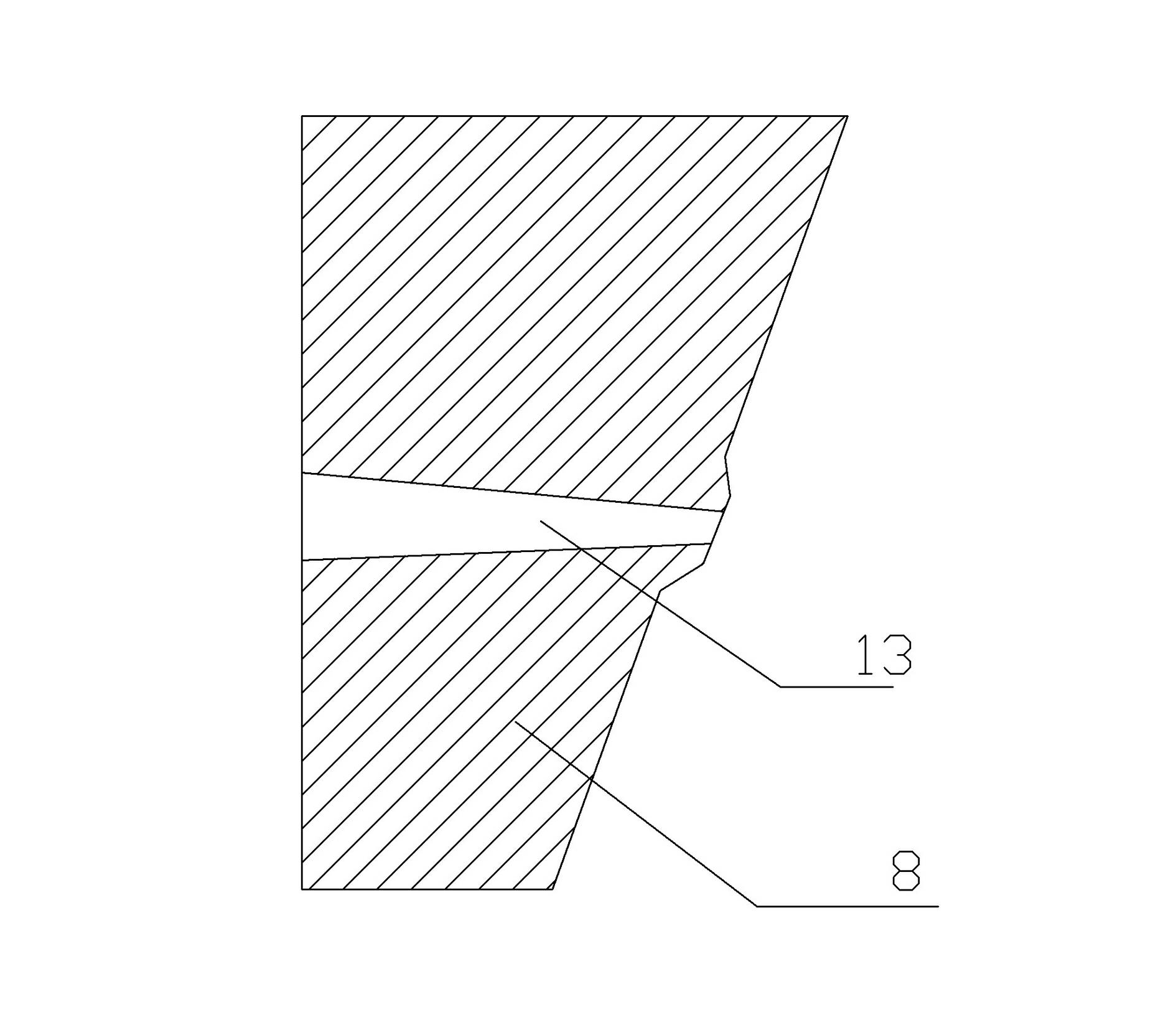 Forming equipment and forming method for macrofiber-reinforced thermoplastic resin