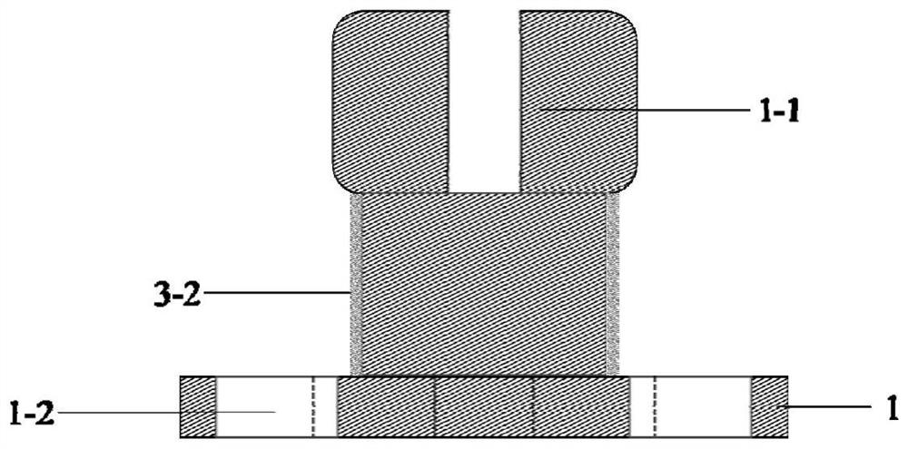 Anti-slurry-leaping soil body deep settlement measuring device and measuring method