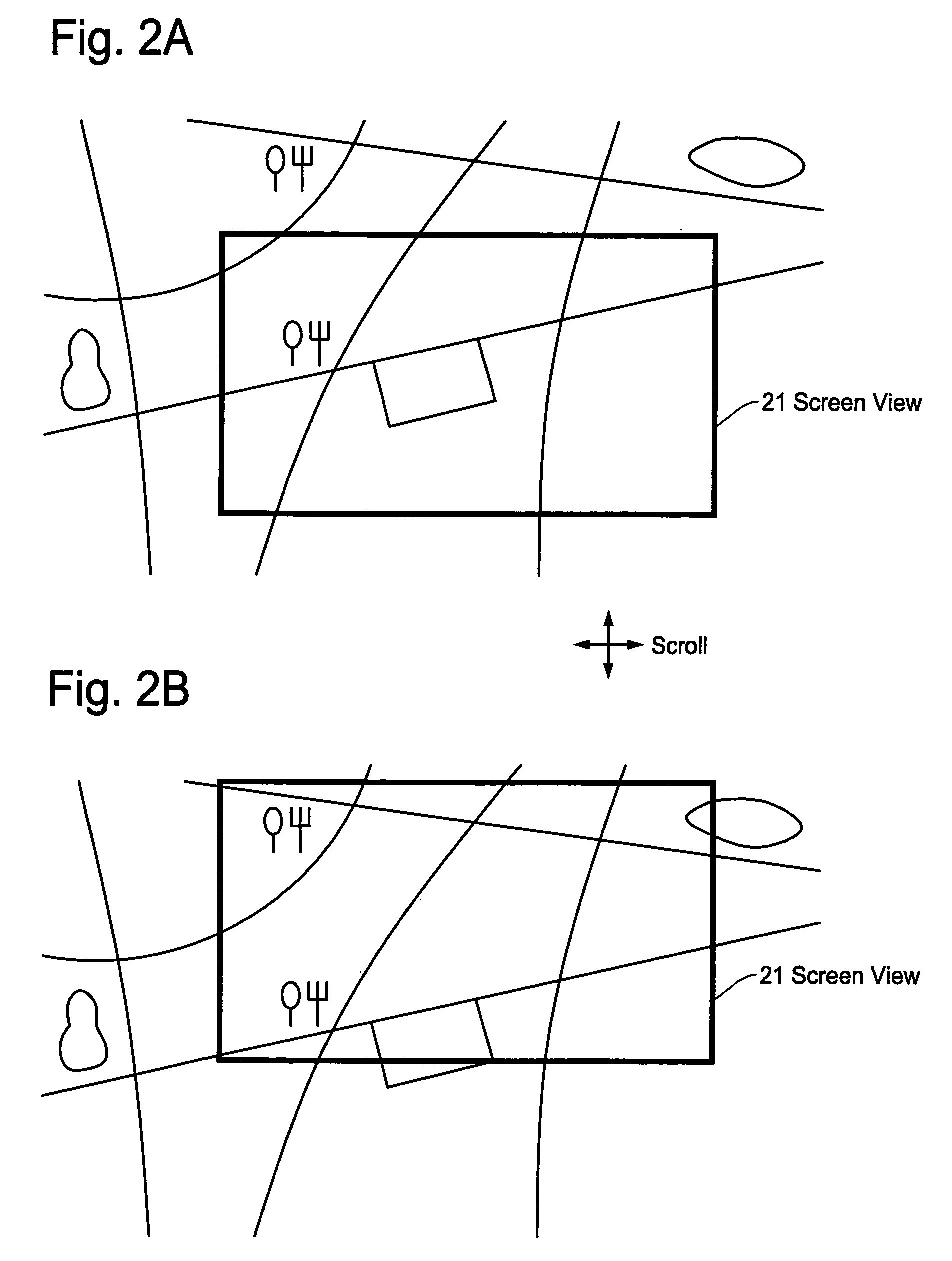 Display method and apparatus for navigation system