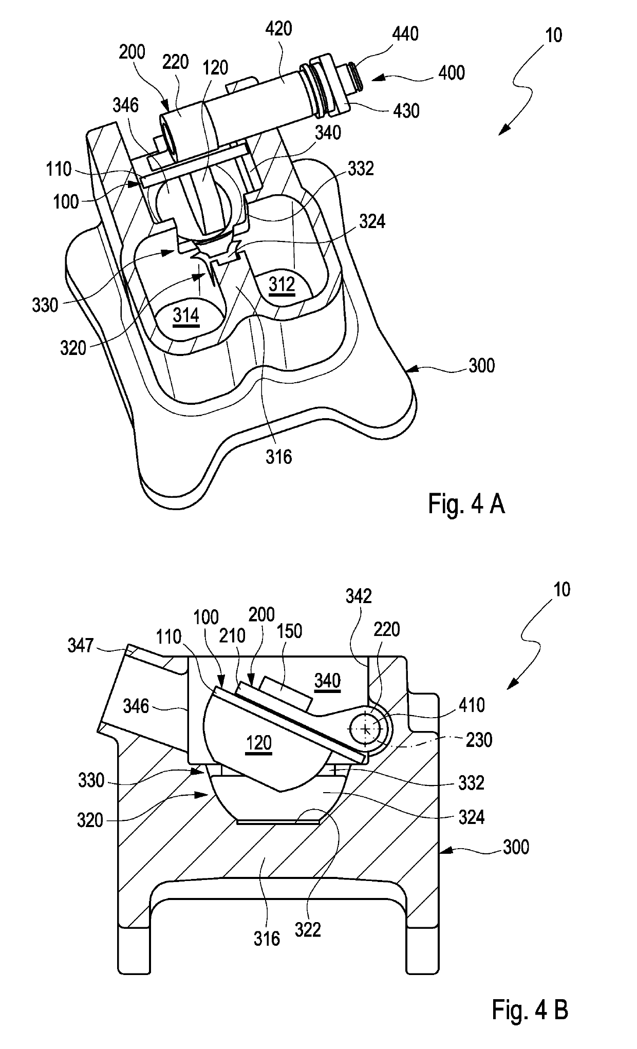 Valve assembly for multi-channel turbine